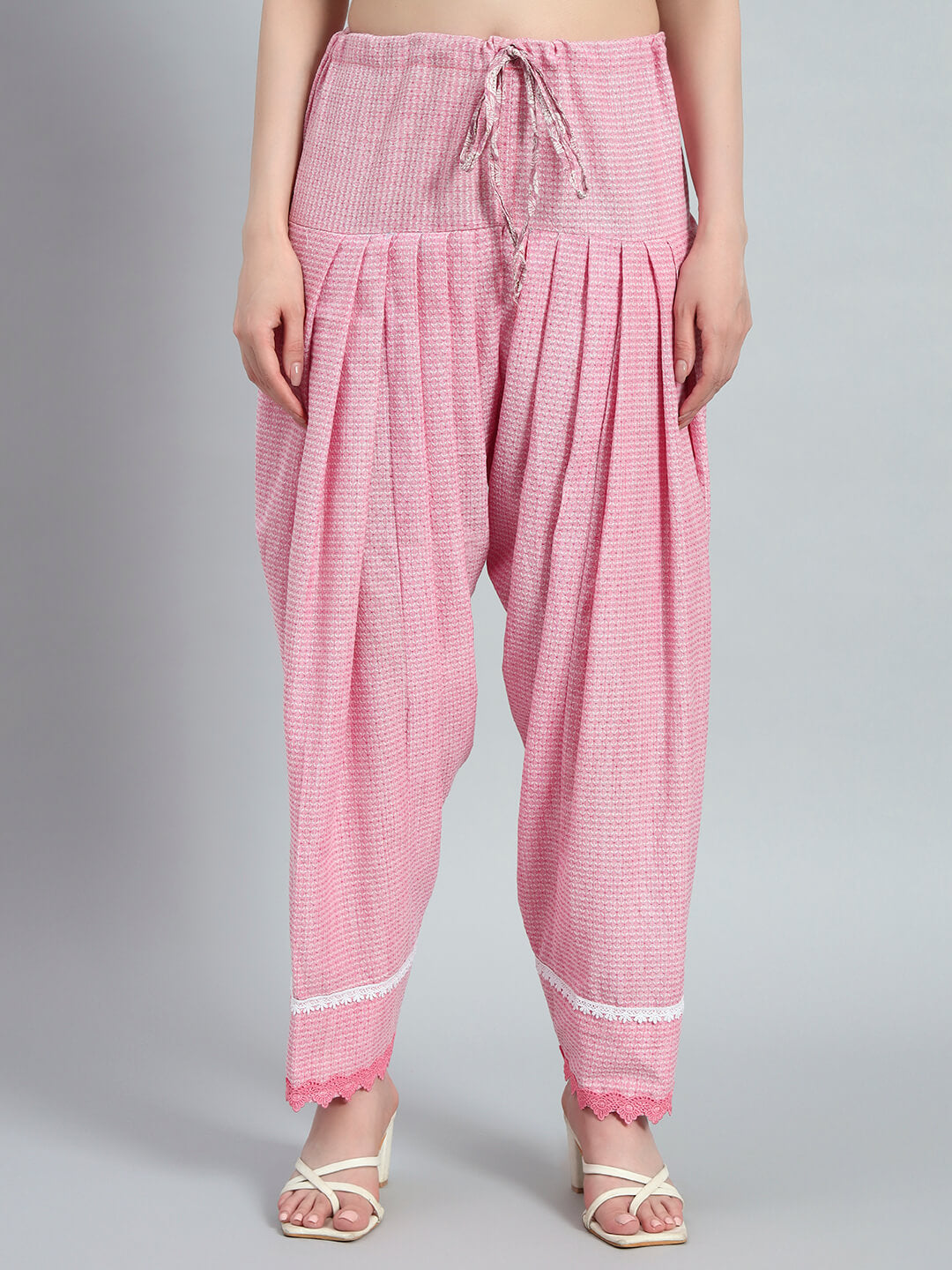 Cambric Cotton kurta with Farsi Salwar