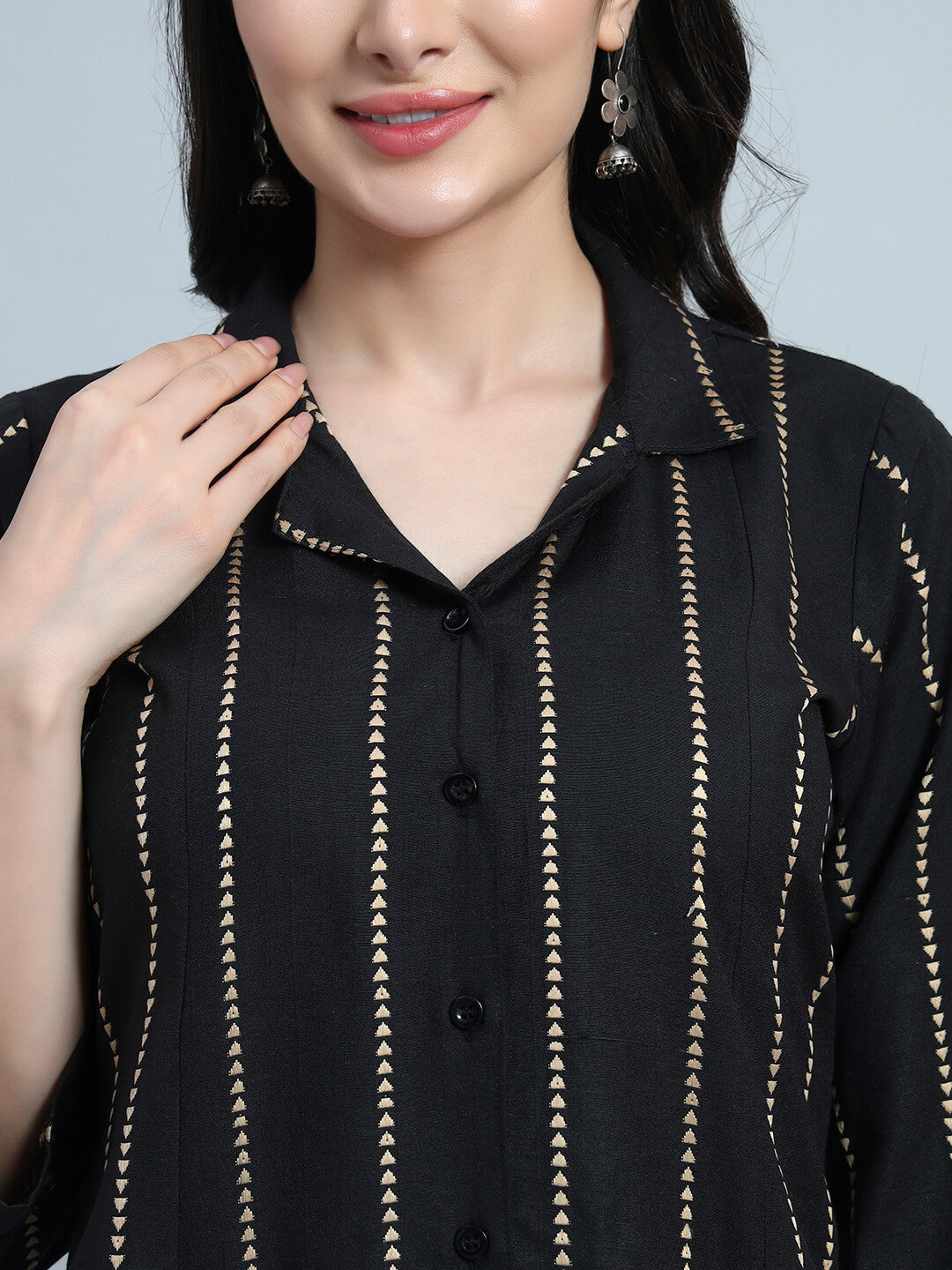 Cotton A-Line Kurta Set