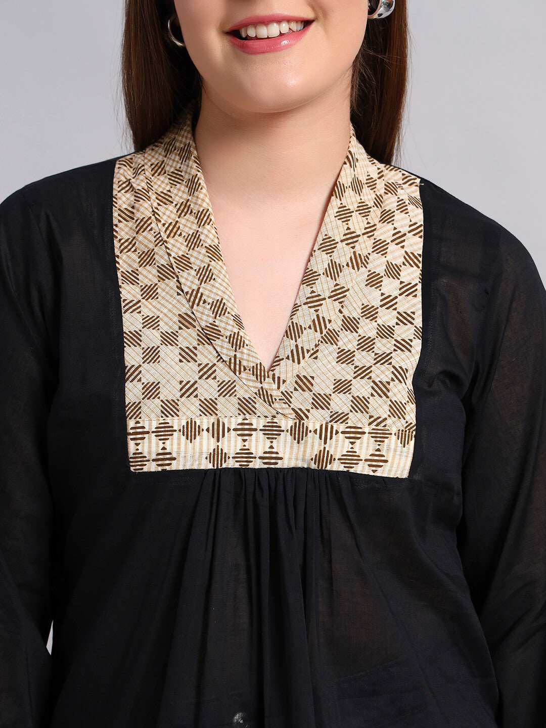 Cotton Kurti with Yoke