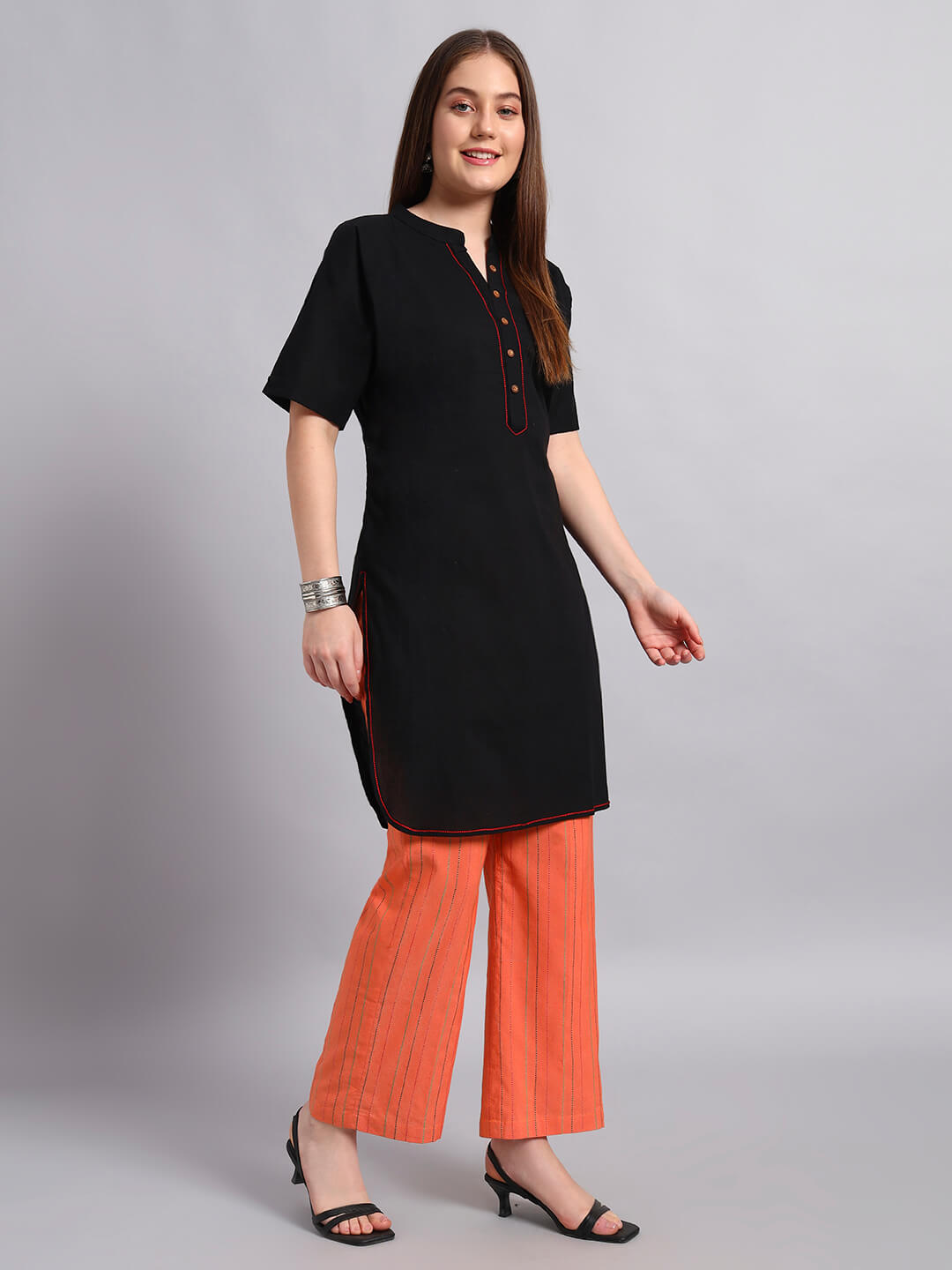 Cambric Cotton Kurta Set