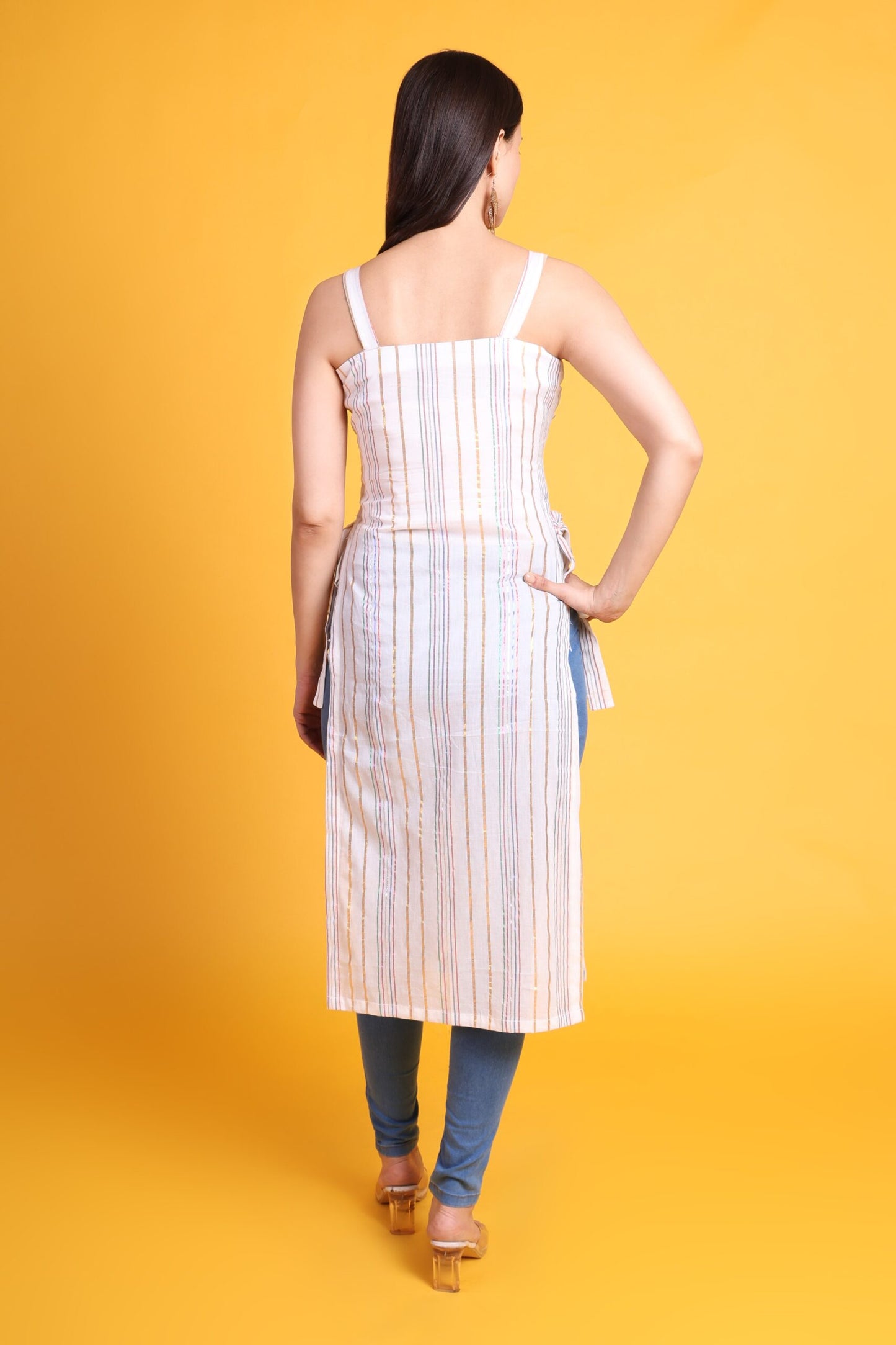 Cotton Strap kurti
