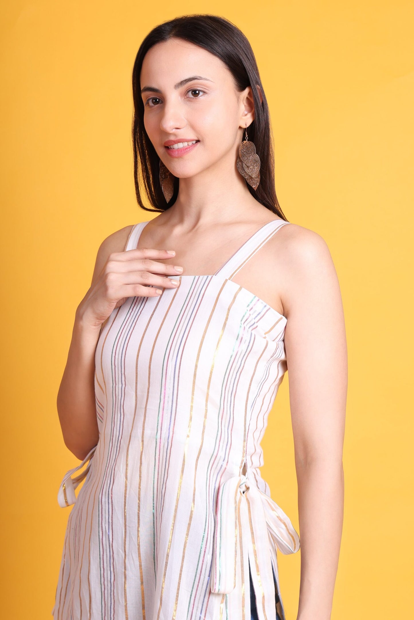 Cotton Strap kurti
