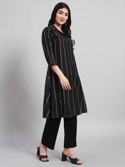 Cotton A-Line Kurta Set