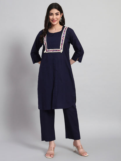 Cambric Cotton Kurta Set