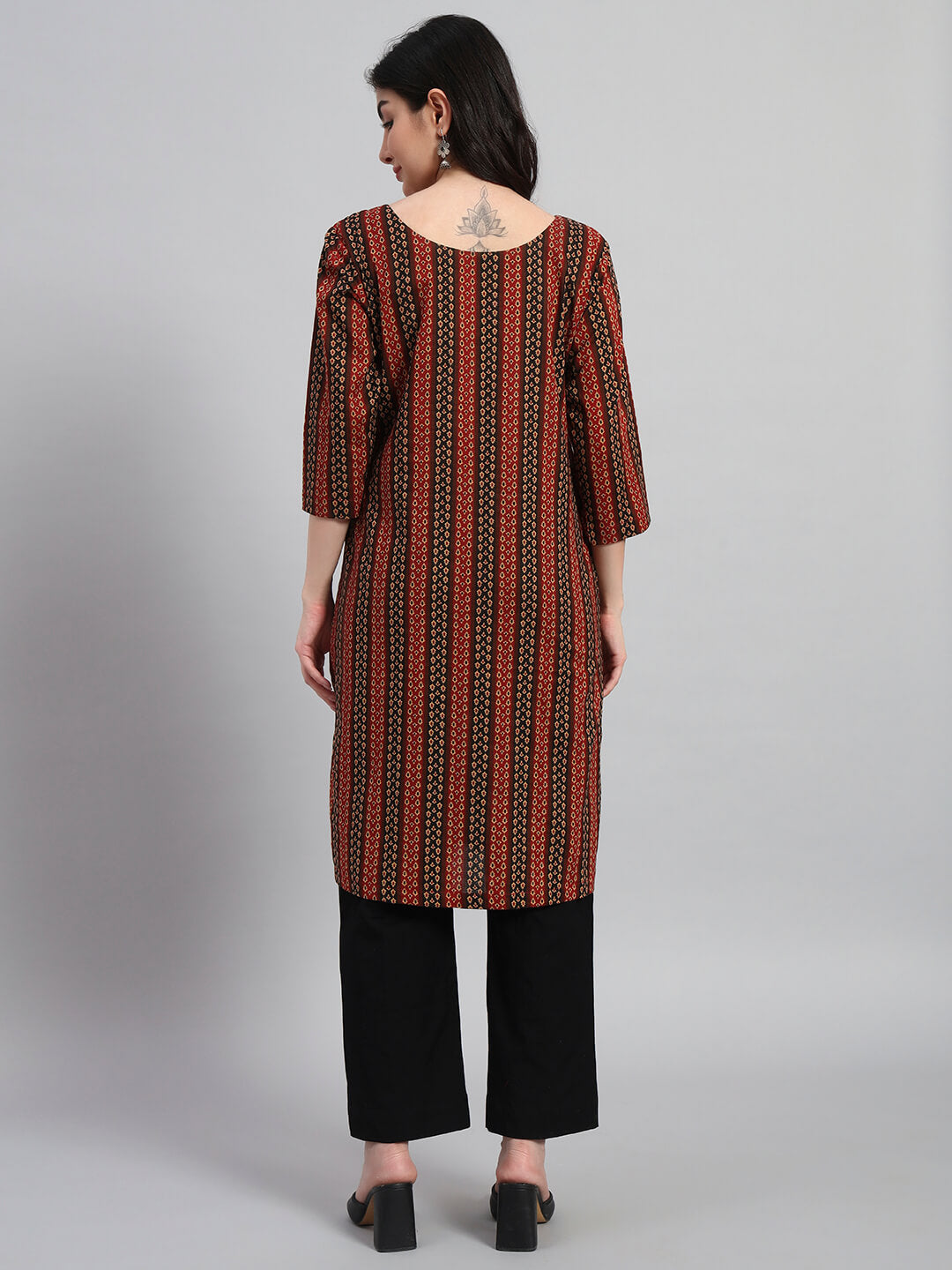 Kalamkari Straight Cotton Kurta Set