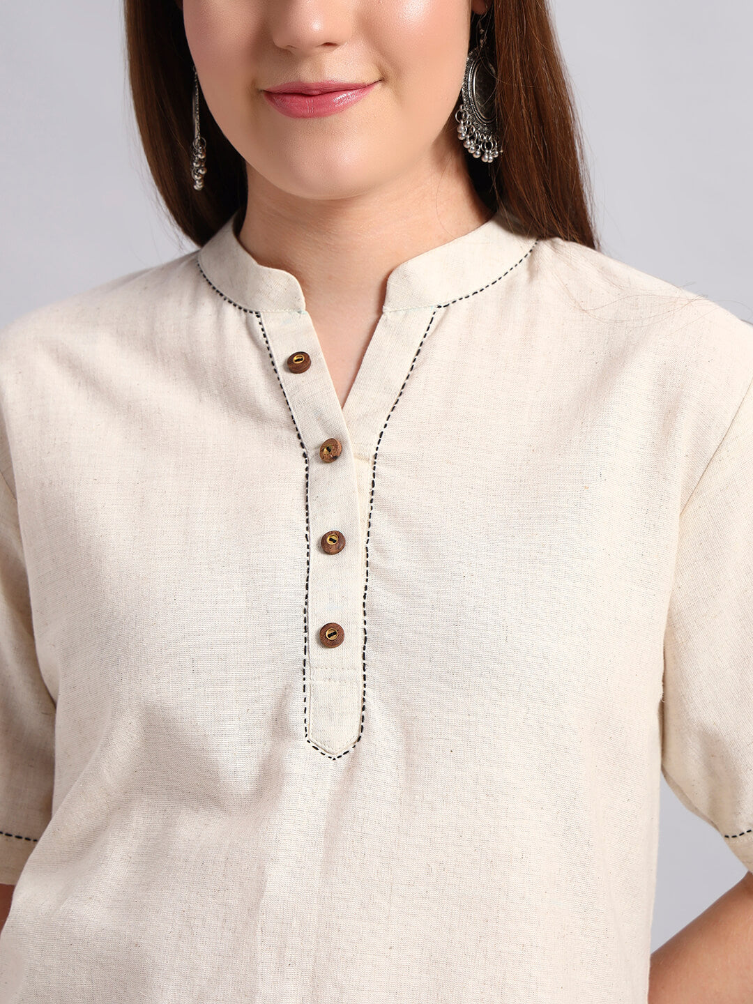 Handloom Cotton Kurta Set