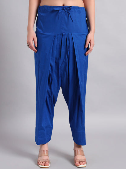 Hand Block Cotton Kurta With Salwar