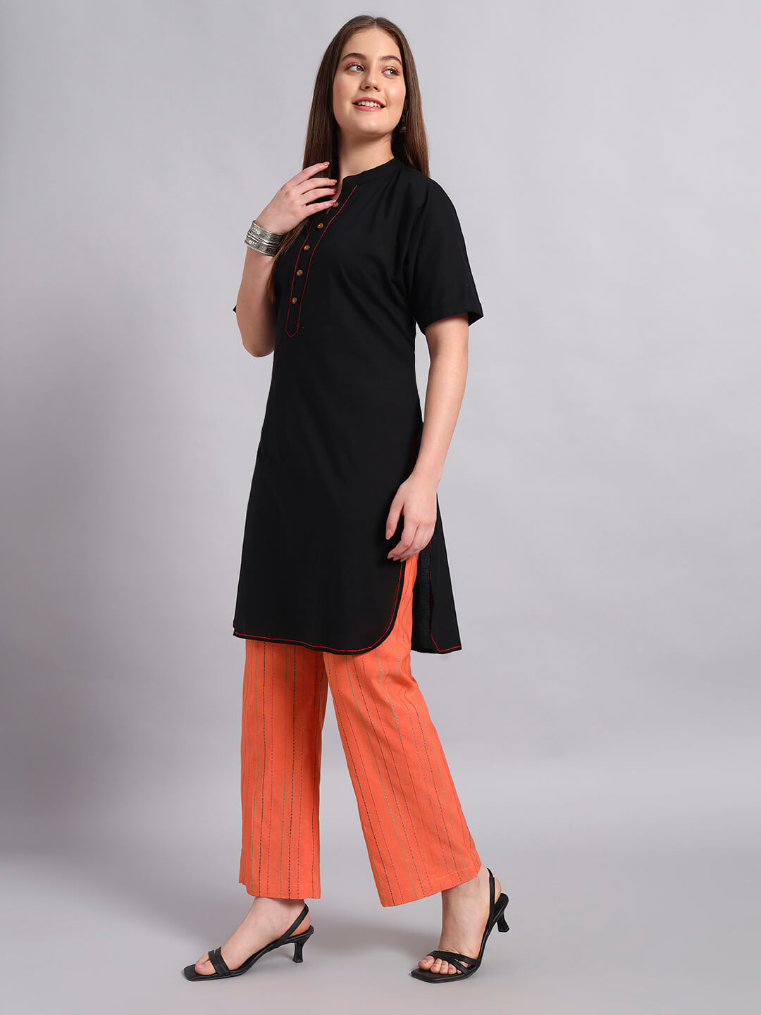 Cambric Cotton Kurta Set