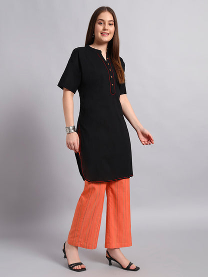 Cambric Cotton Kurta Set