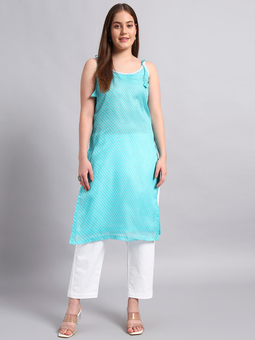 Kotadoria Leheria Kurta Set