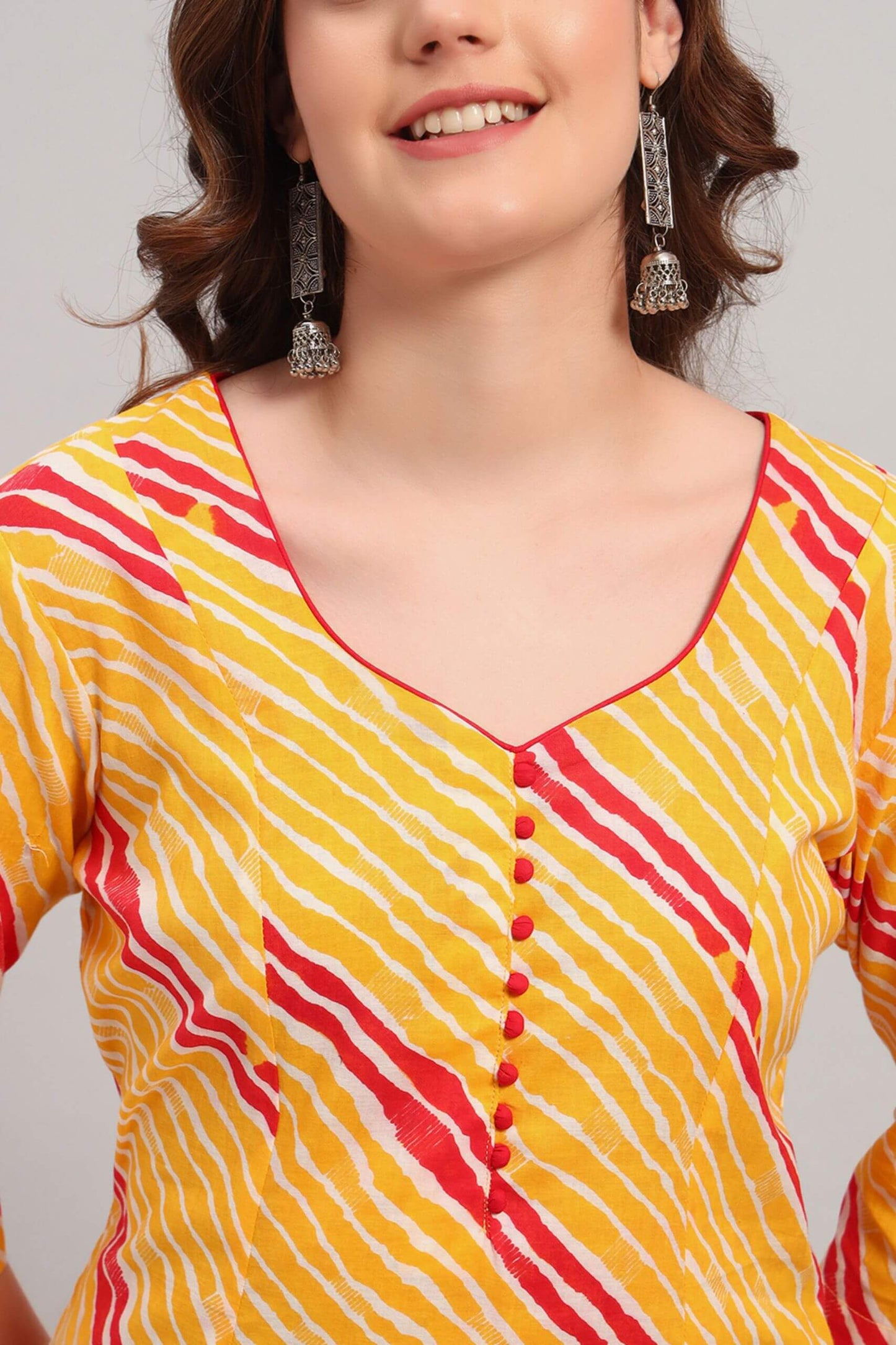 Hand Block Print Cotton Kurta Set