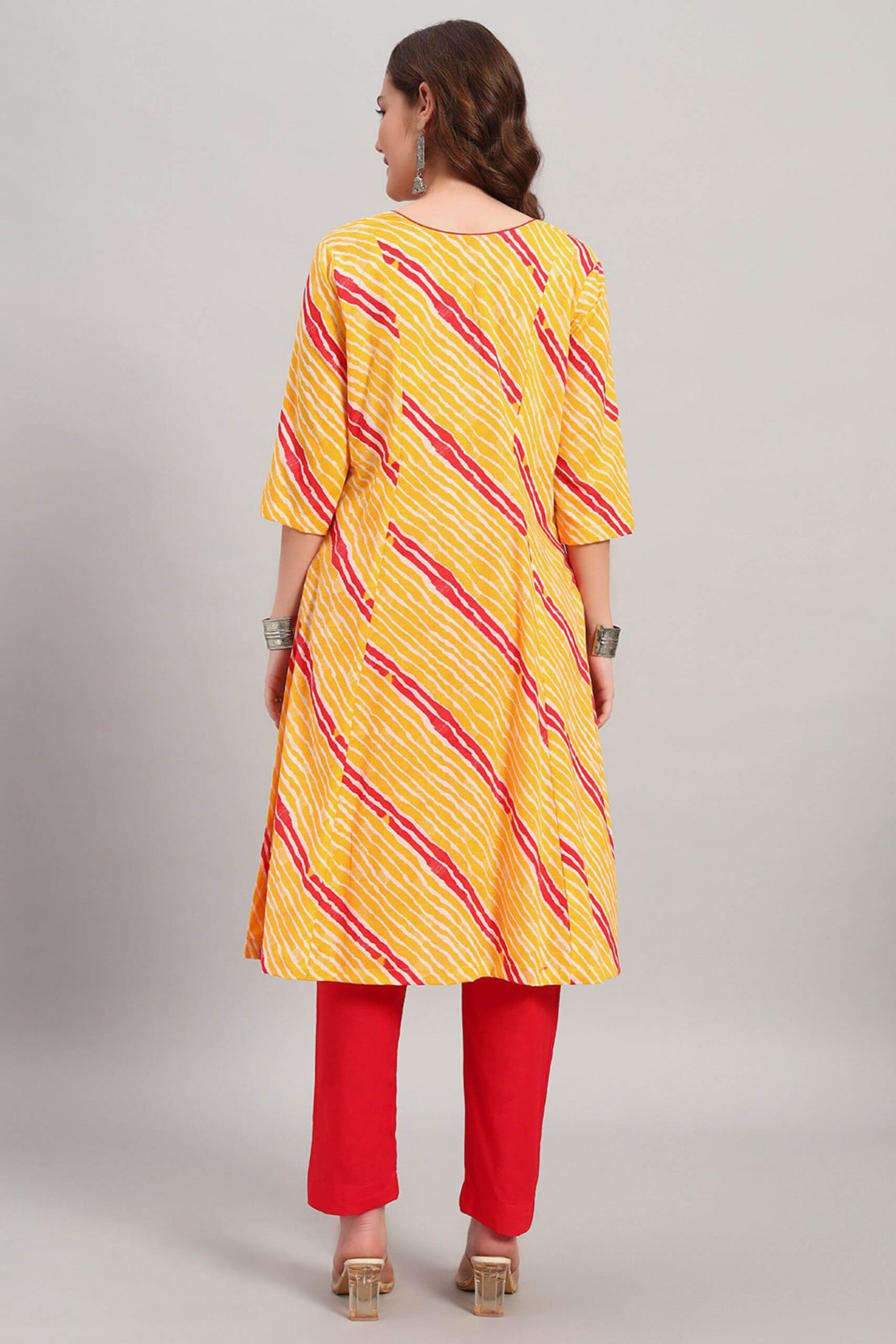 Hand Block Print Cotton Kurta Set