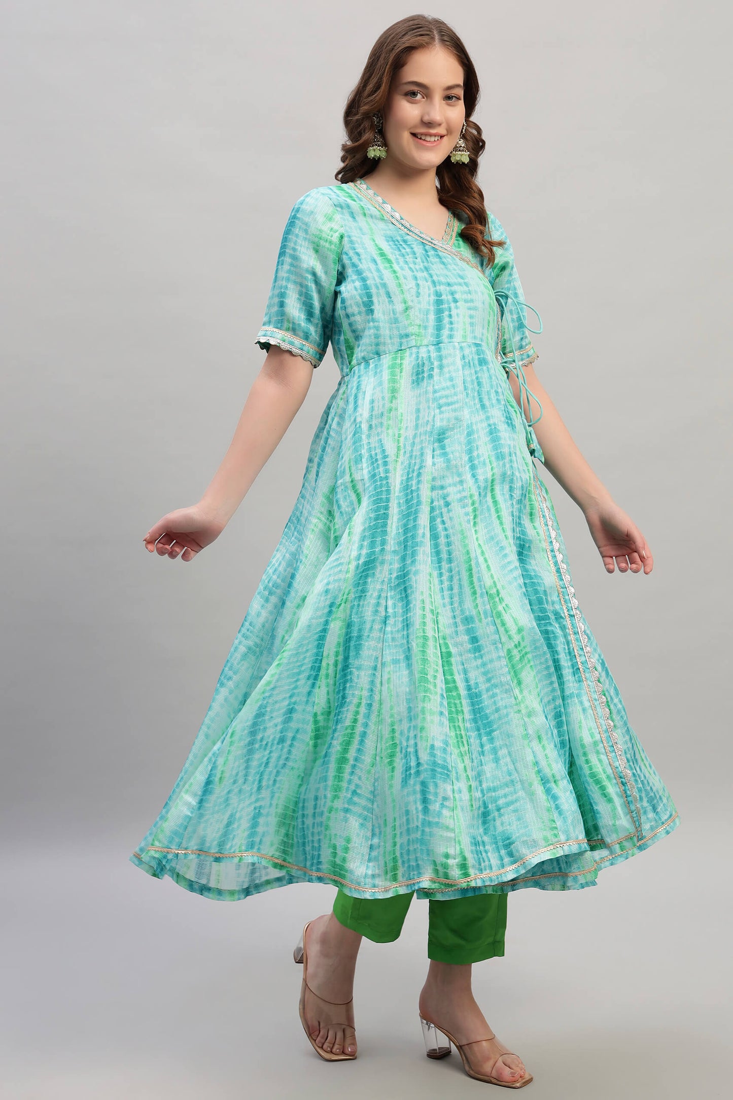 Kotadoria Anarkali Kurta Set