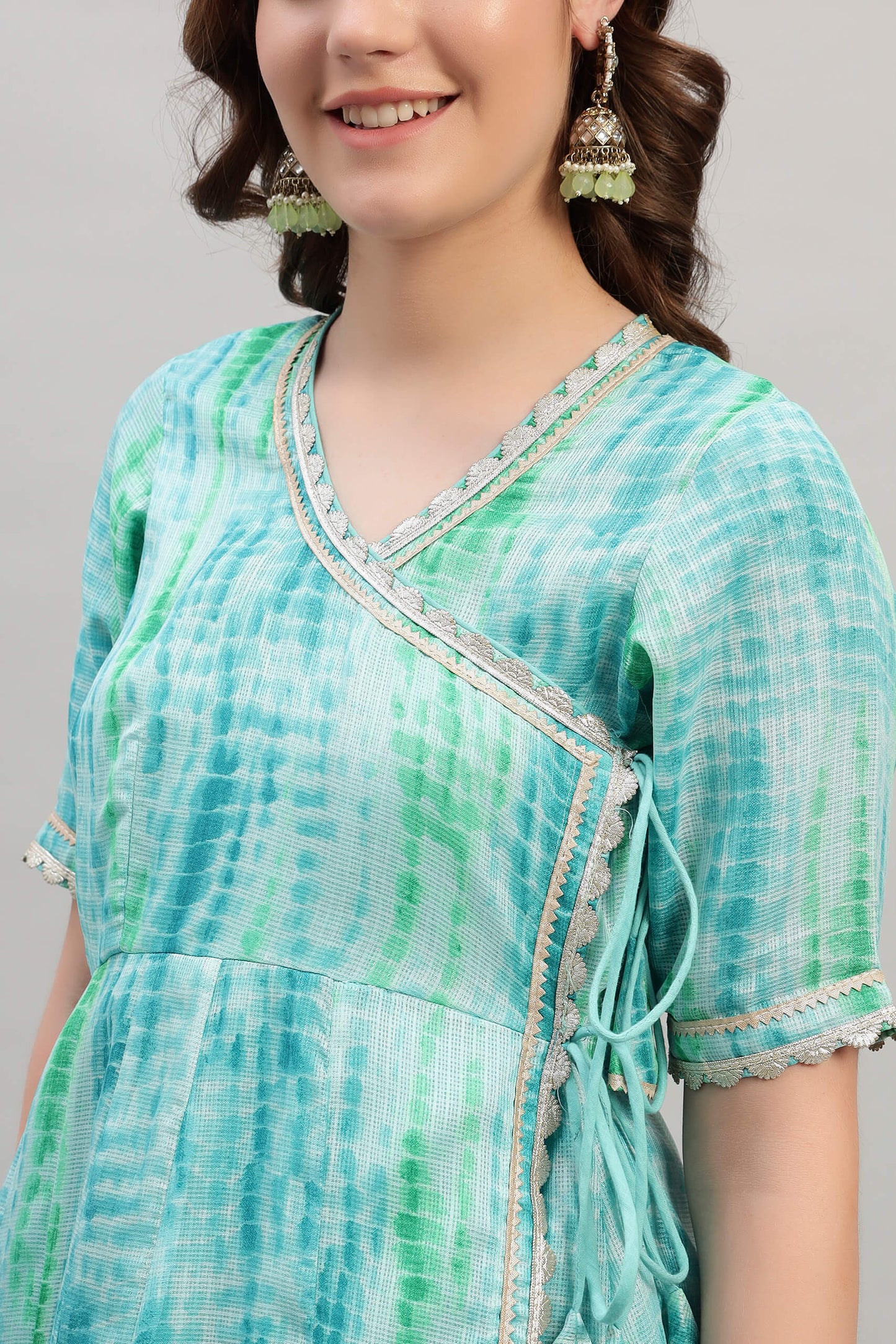 Kotadoria Anarkali Kurta Set
