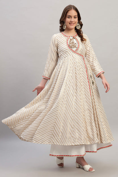 Georgette Anarkali Kurta Set