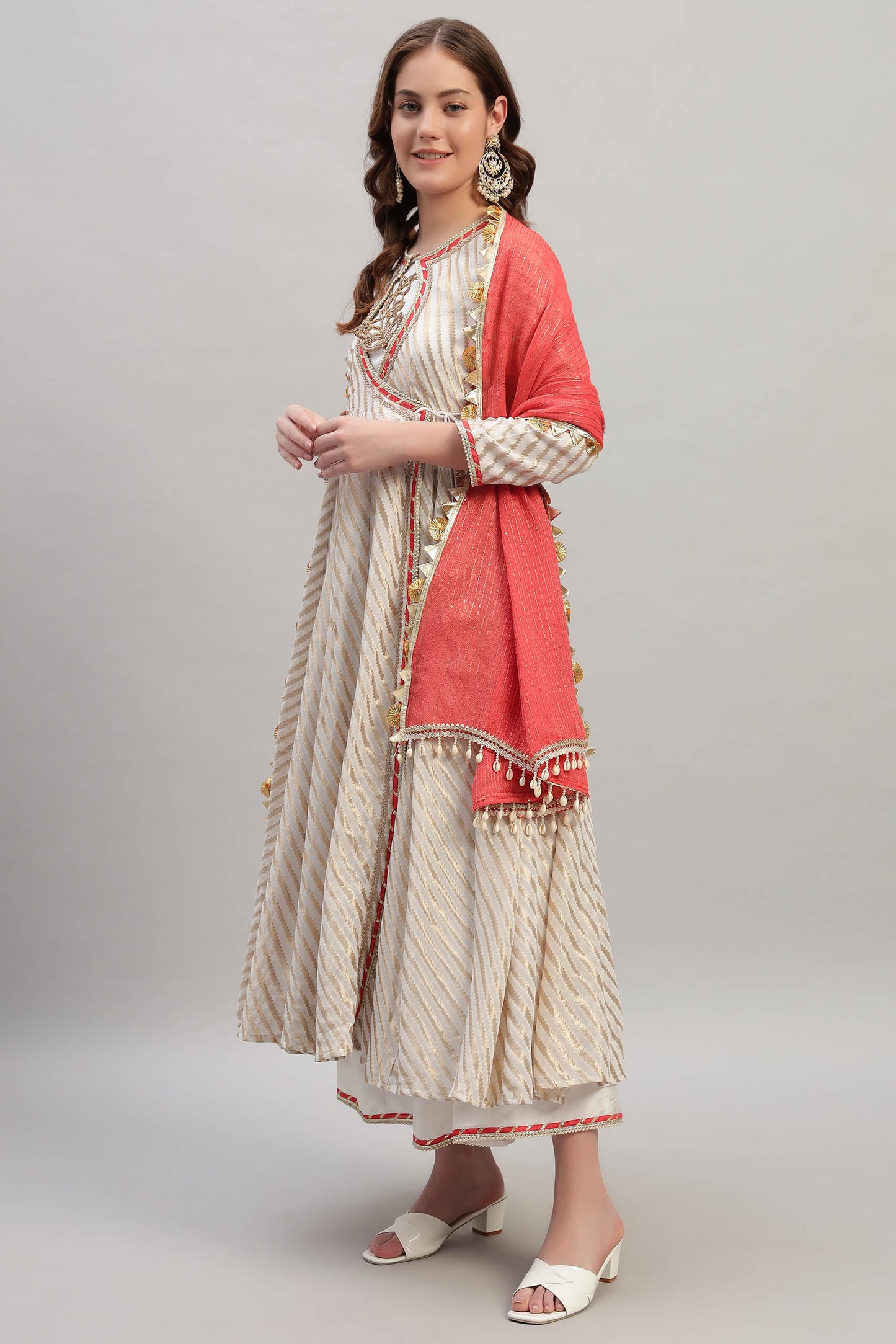 Georgette Anarkali Kurta Set