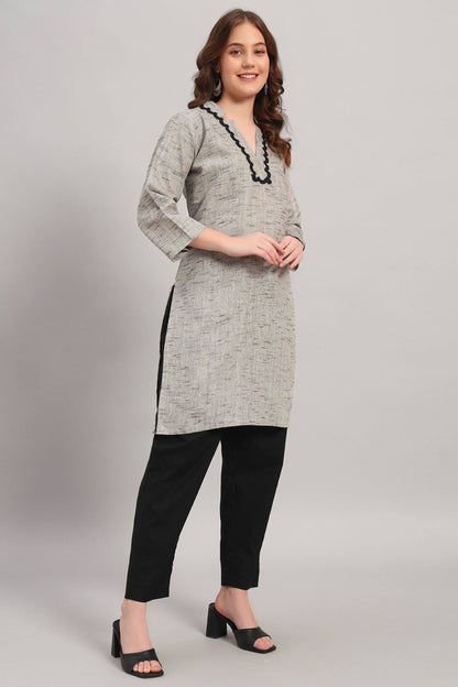 Khadi Cotton Kurta Set