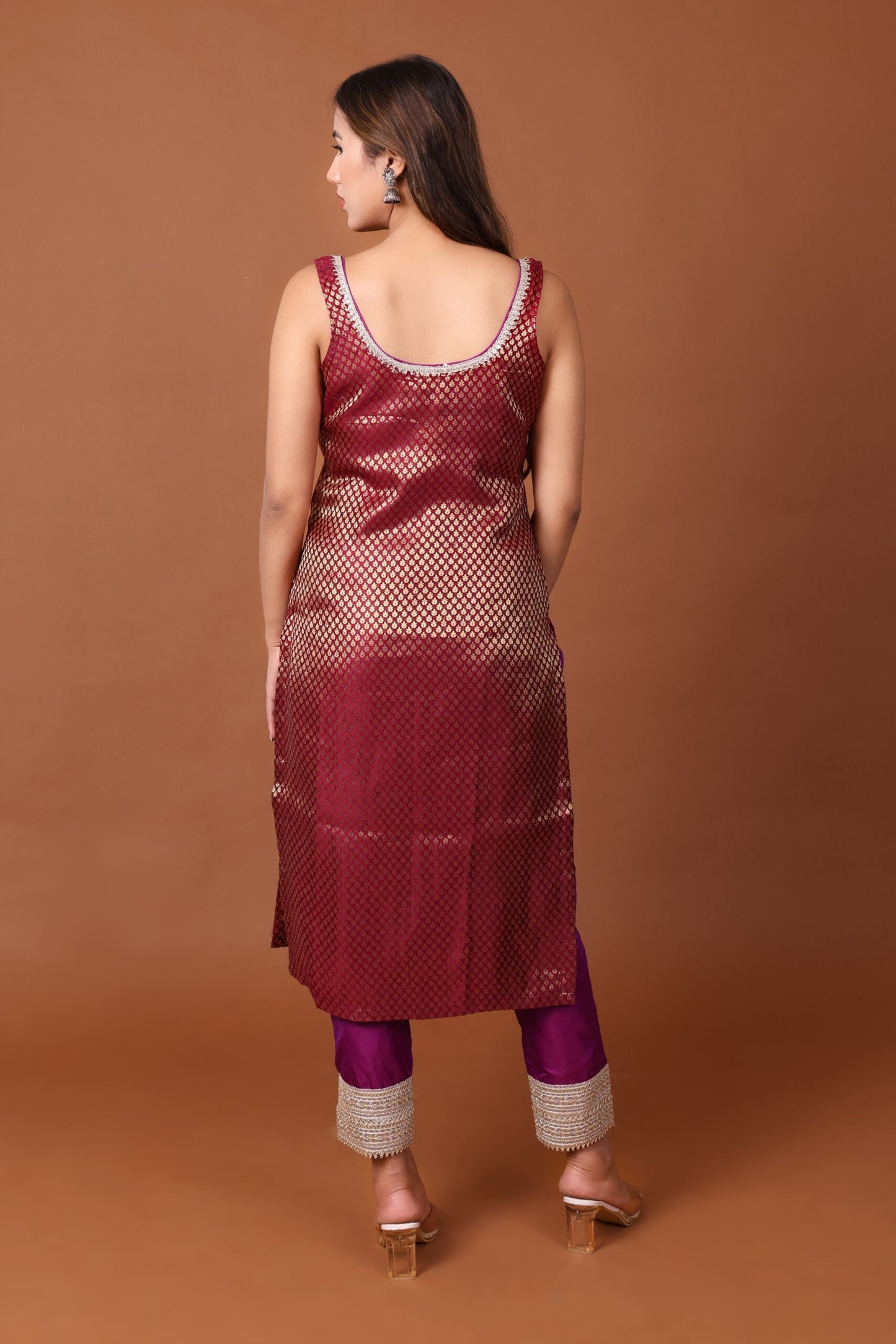 Banarasi Brocade Suit with Dupatta