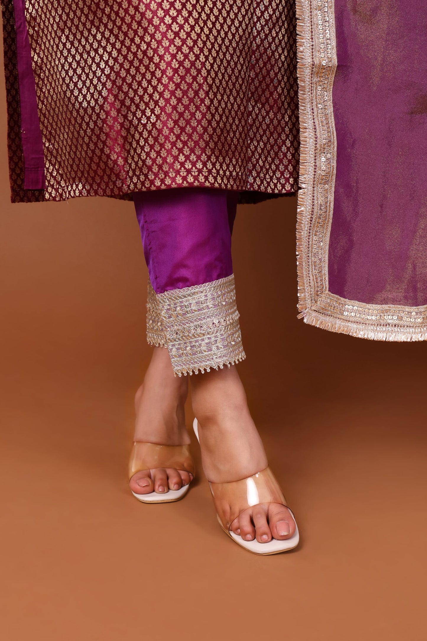 Banarasi Brocade Suit with Dupatta