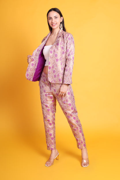 Banarasi Brocade Coat and Pant