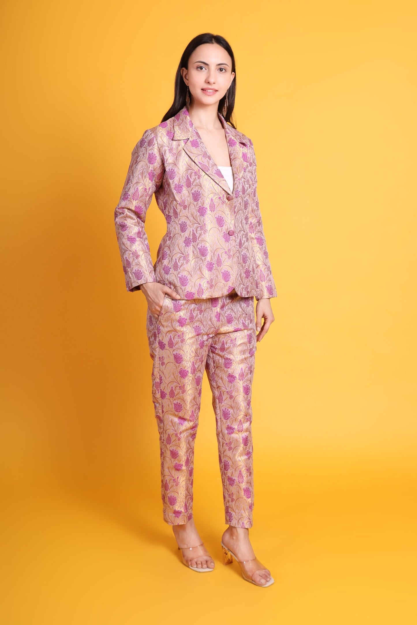 Banarasi Brocade Coat and Pant