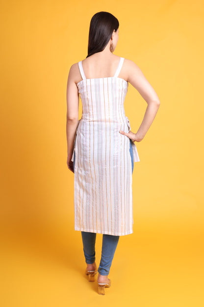 Cotton Strap kurti
