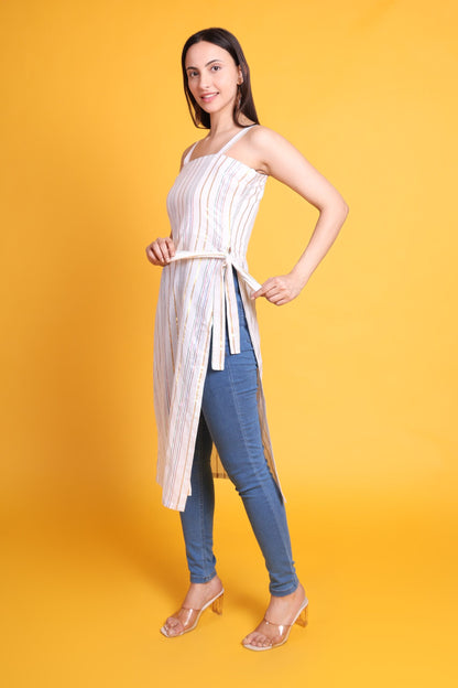 Cotton Strap kurti