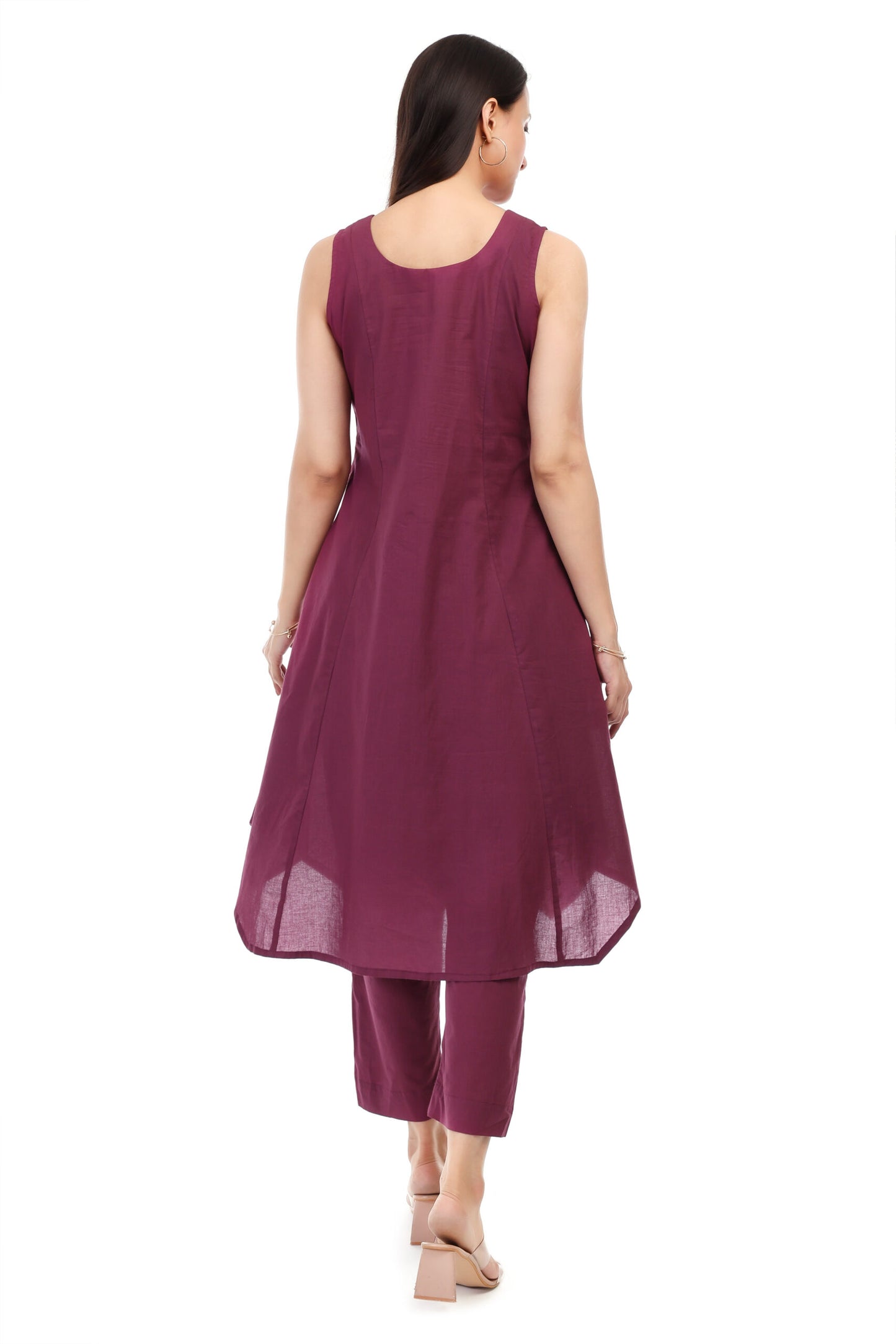 Jamuni Colour Cambric cotton kurta set