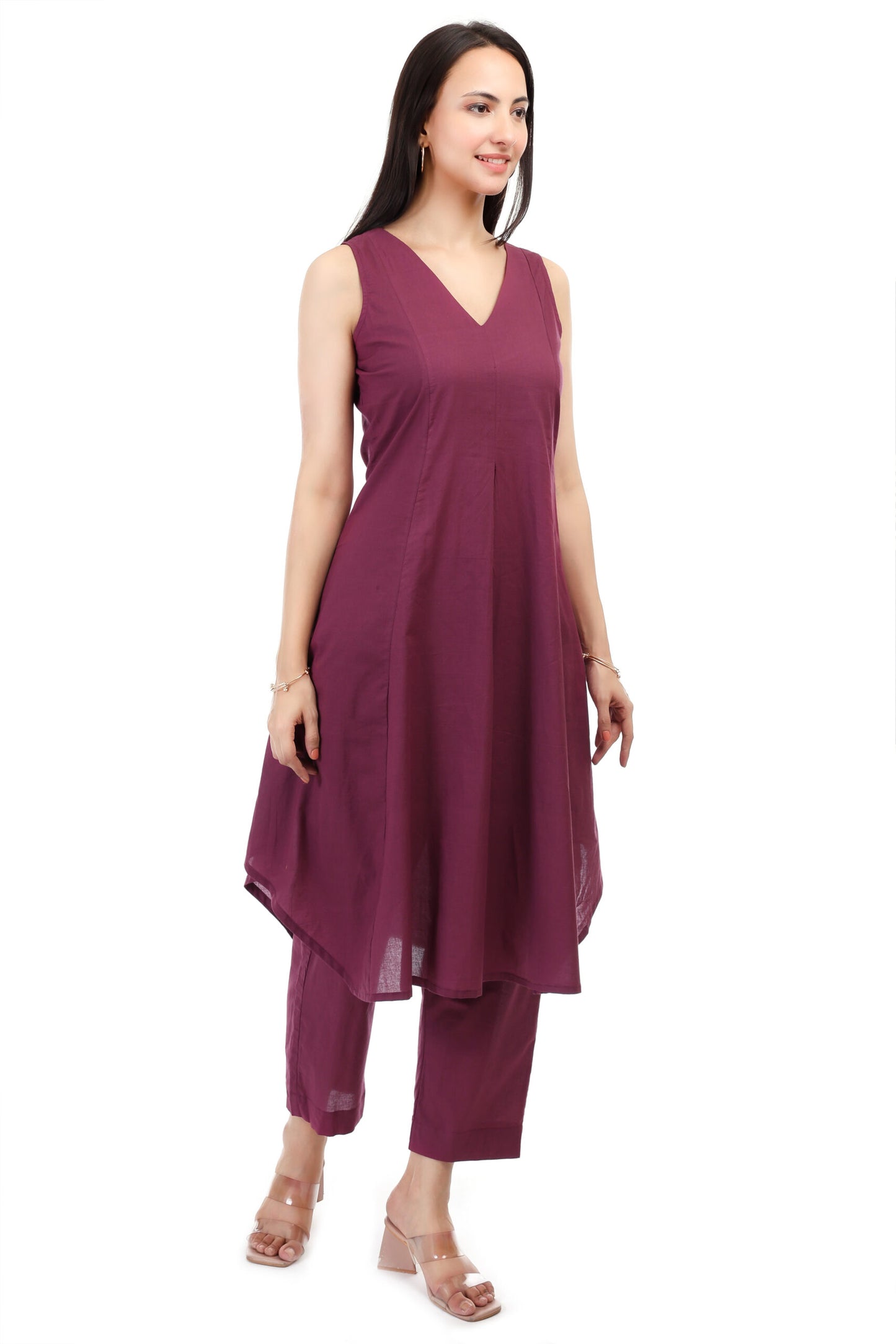 Jamuni Colour Cambric cotton kurta set