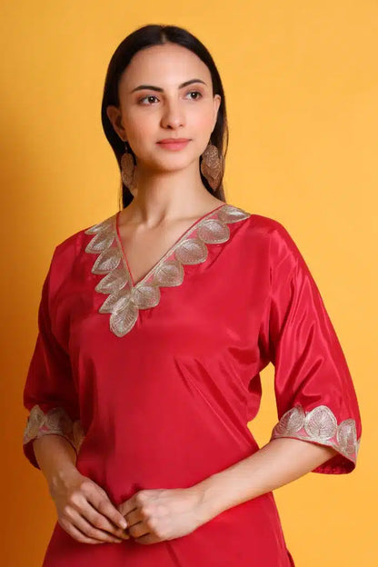 Crepe kurta set