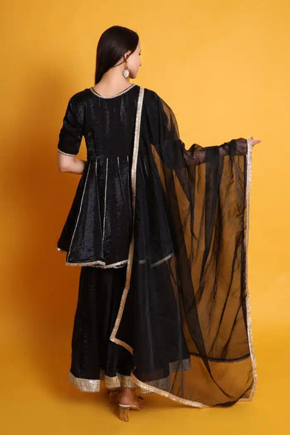 Tissue Organza Sharara Set with Organza Dupatta