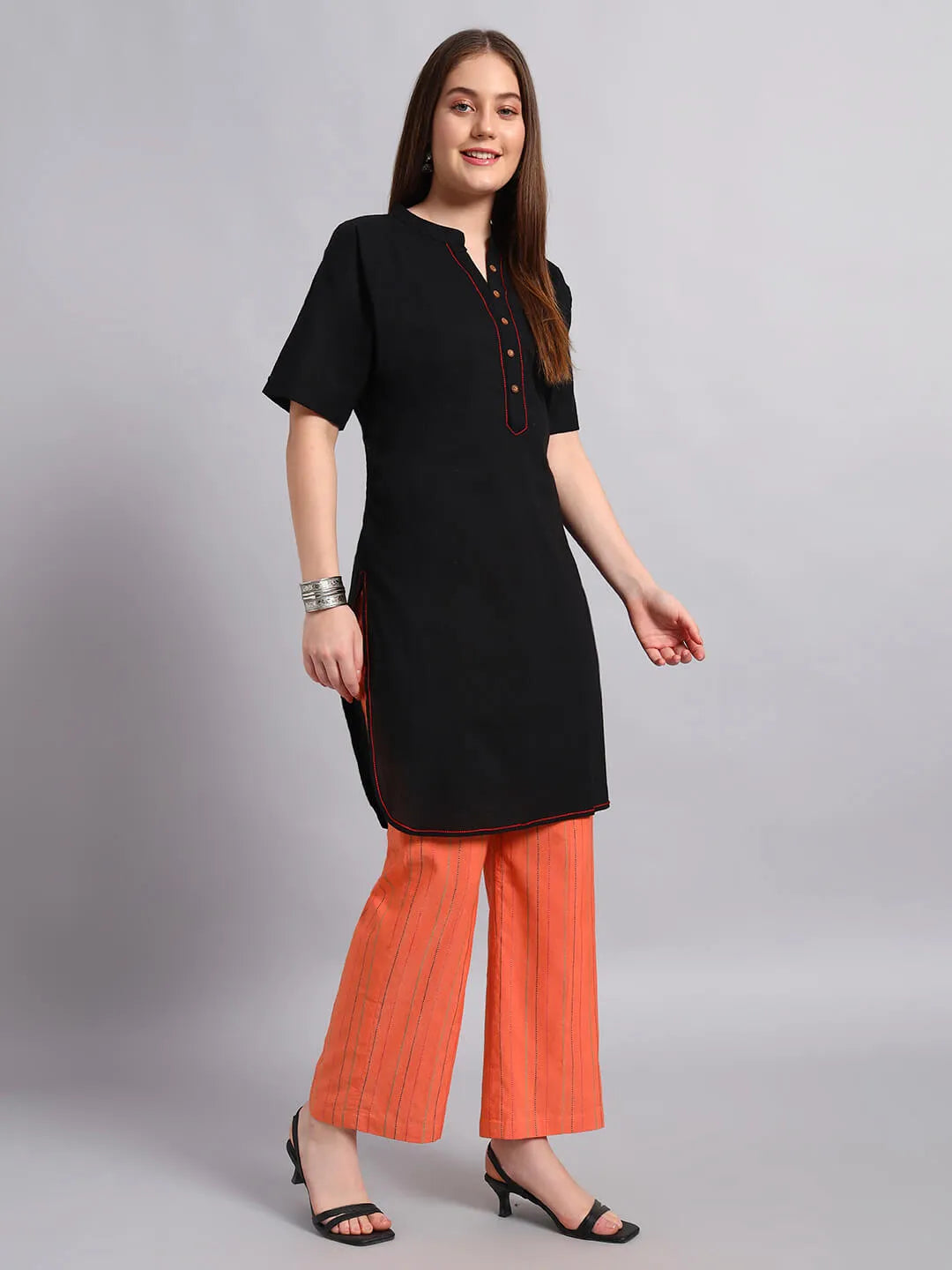 Cambric Cotton Kurta Set