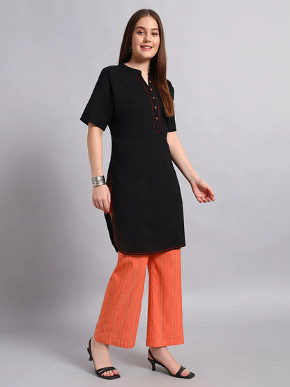 Cambric Cotton Kurta Set
