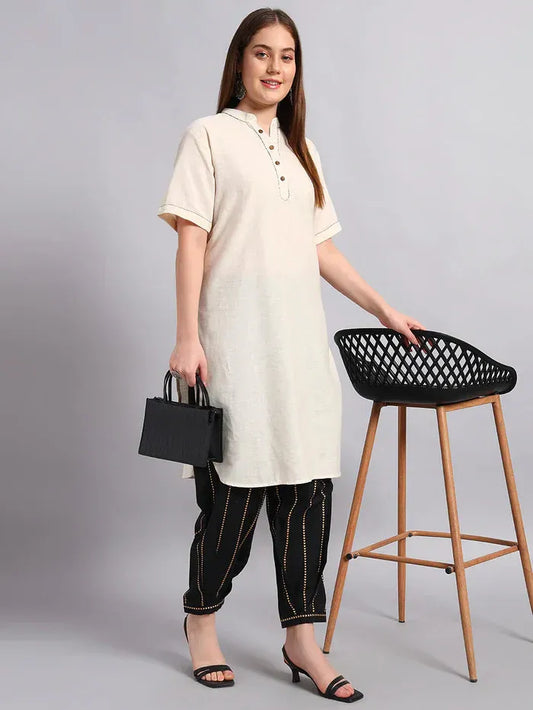 Handloom Cotton Kurta Set