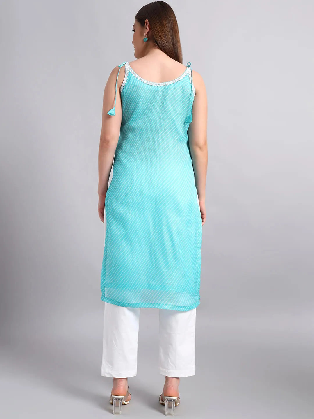 Kotadoria Leheriya Kurta Set