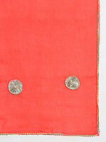 Hand Block Sharara Set with Organza Dupatta - Image 8