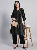Cotton A-Line Kurta Set