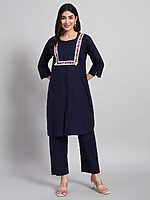 Cambric Cotton Kurta Set - Image 2
