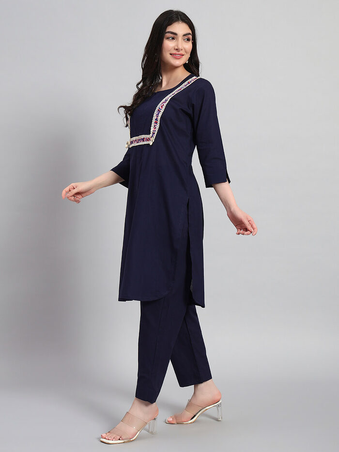 Cambric Cotton Kurta Set - Image 3
