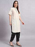 Handloom Cotton Kurta Set - Image 4