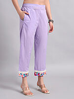 Lilac Pure Cotton Coord Set - Image 7