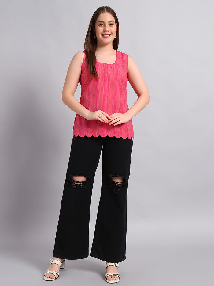 Blend Cotton Kurti - Image 2