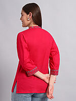 Cotton Kurti with Yoke - Image 6