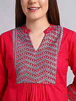 Cotton Kurti with Yoke - Image 7