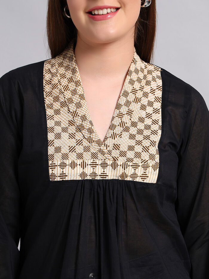 Cotton Kurti with Yoke - Image 7