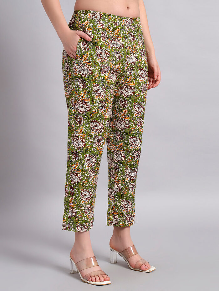 Cambric Cotton Kurta with Hand Block Cotton Pant - Image 7
