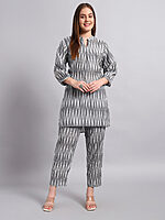 Ikat Cotton Coord Set - Image 2