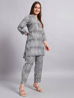 Ikat Cotton Coord Set - Image 4